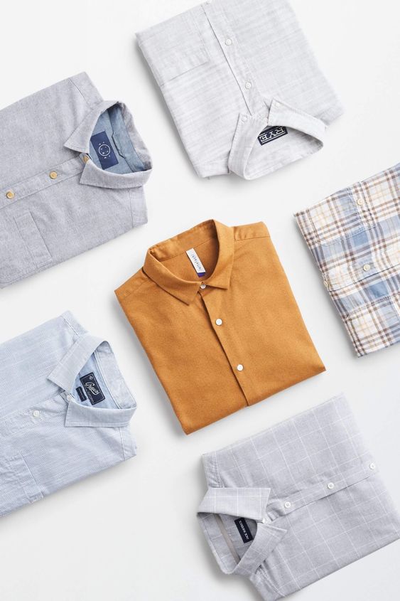 ảnh flatlay ngành thời trang