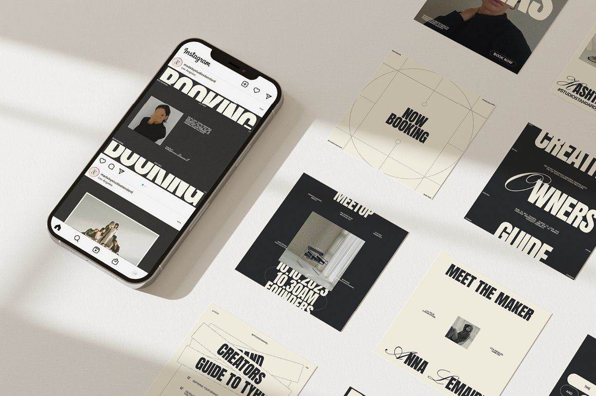 mockup social