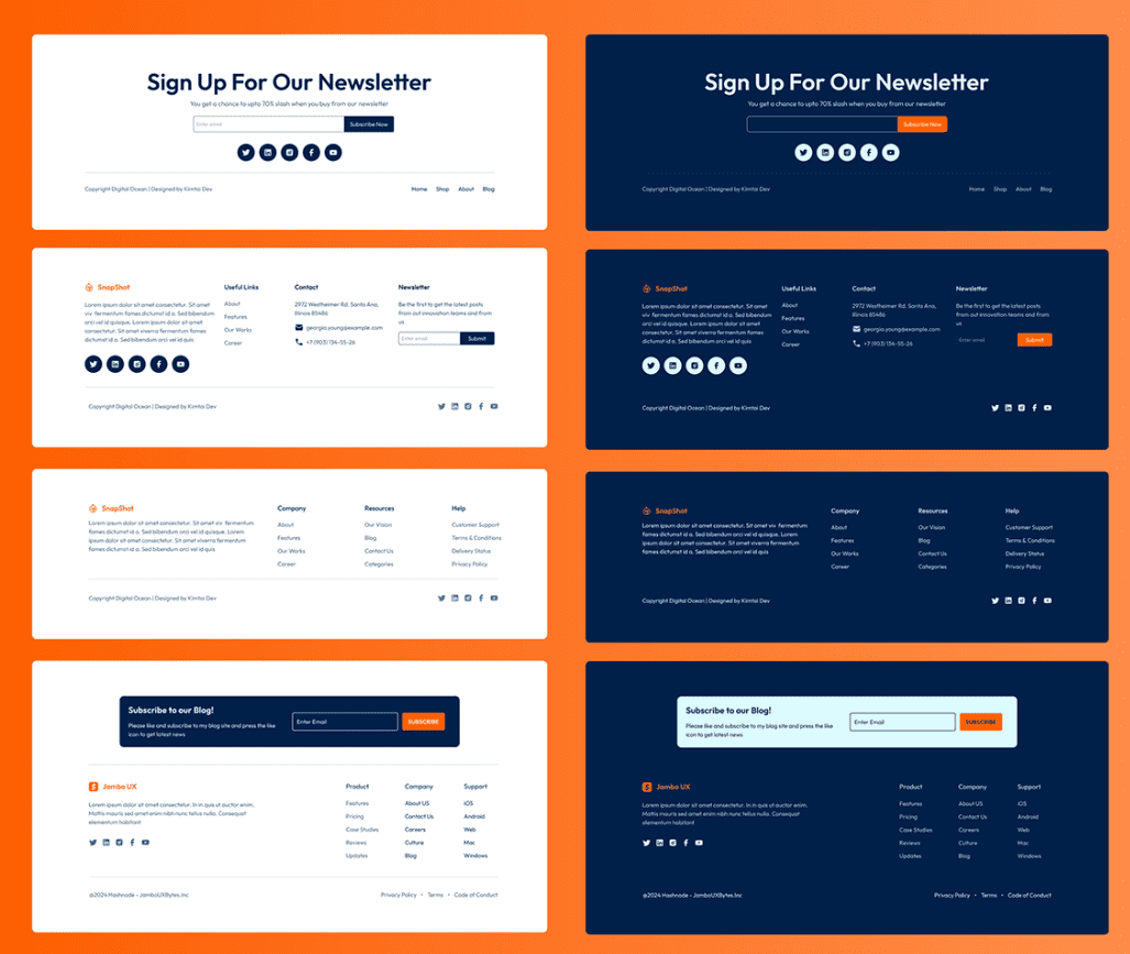 Tầm Quan Trọng Của Footer Website Trong Việc Nâng Cao Trải Nghiệm Người Dùng