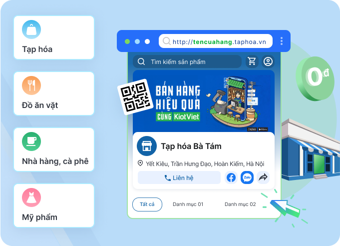 website Kiot Viet