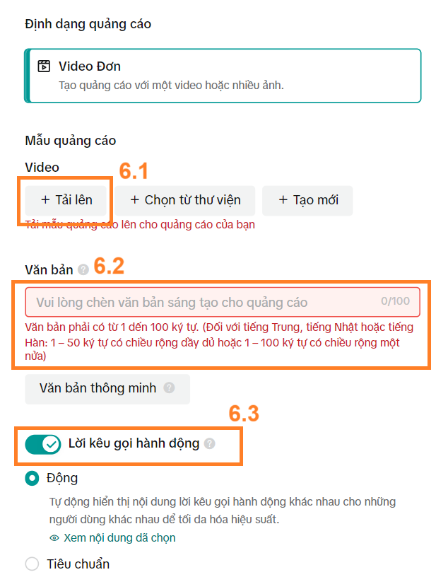 tạo quảng cáo tik tok bằng máy tính