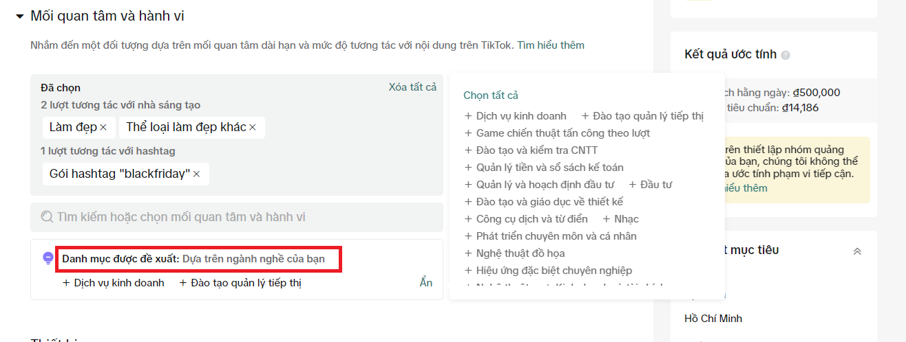 mối quan tâm về hành vi liên quan đến mỹ phẩm