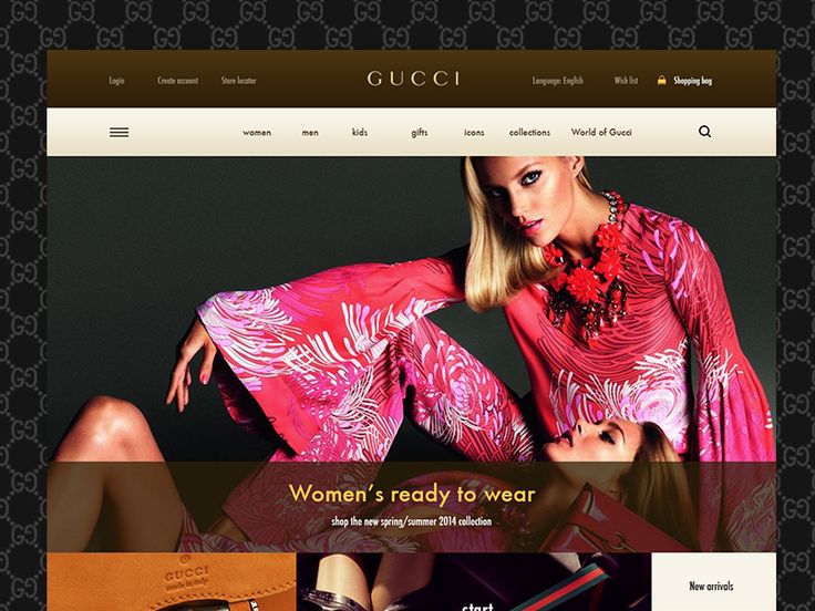 website của gucci