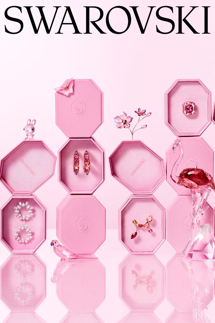 Thiết kế Swarovski dạng hình học