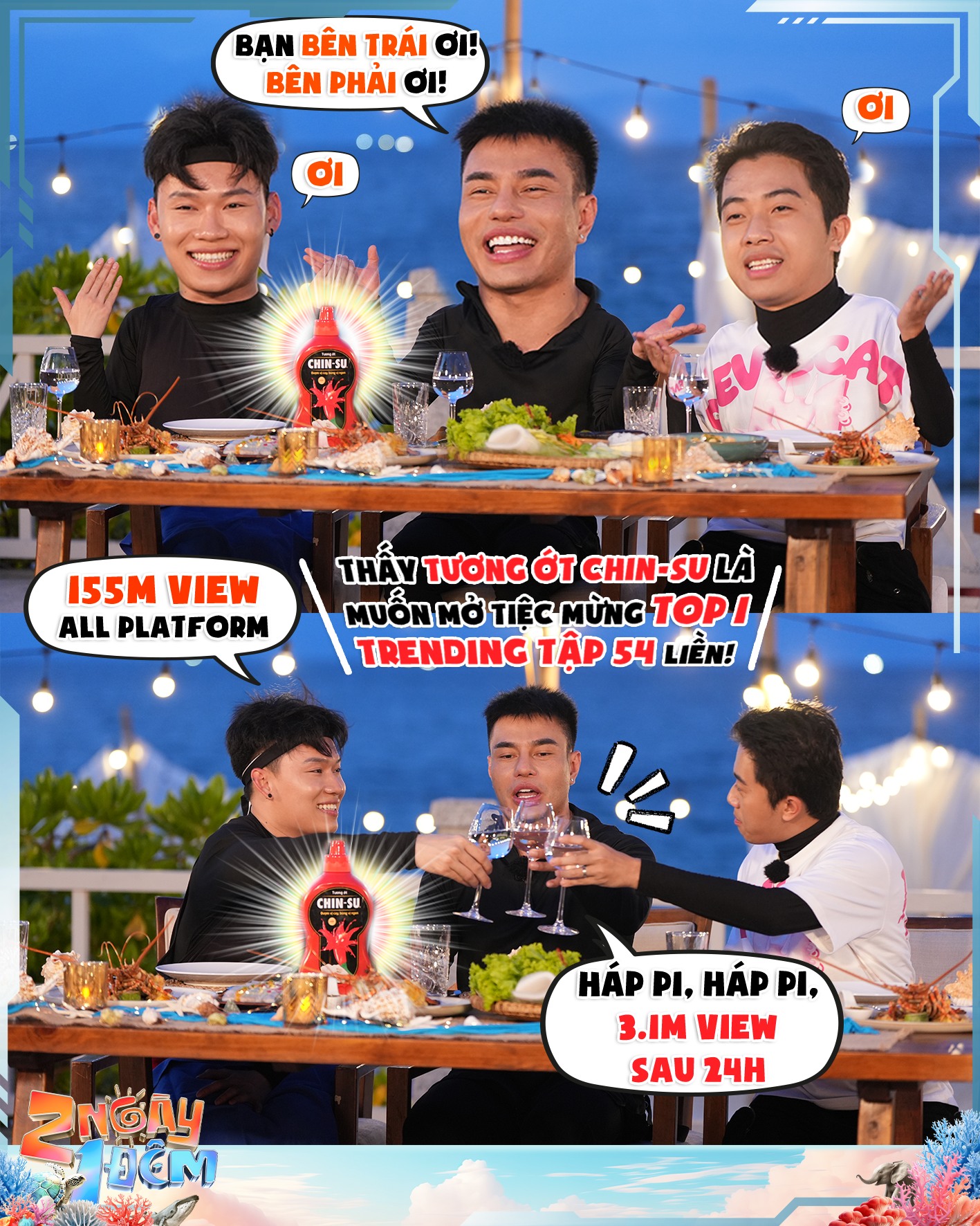 Chinsu tài trợ chương trình 2N1Đ