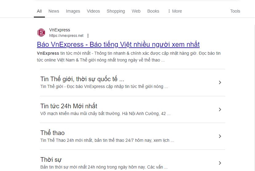 SEO Vnexpress