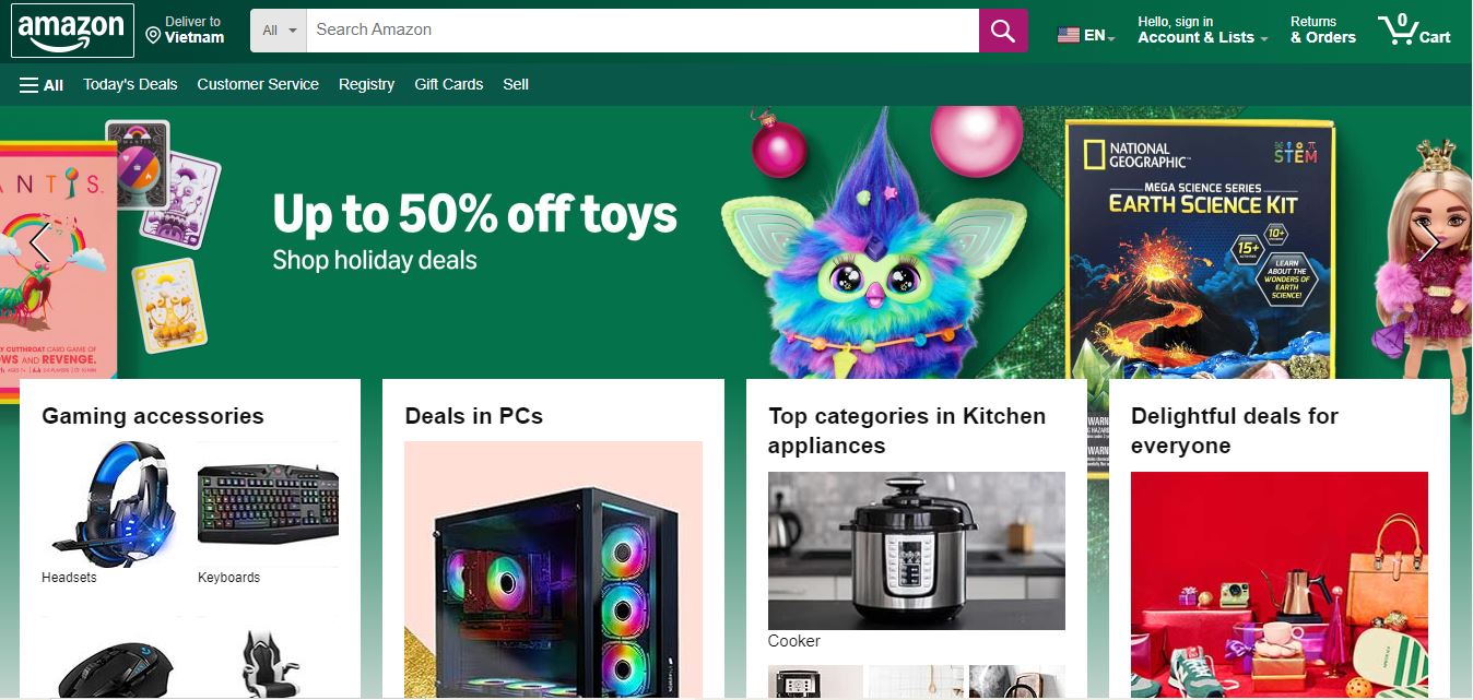 Website Amazon