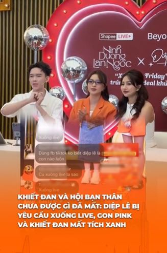 Diệp Lê livestream